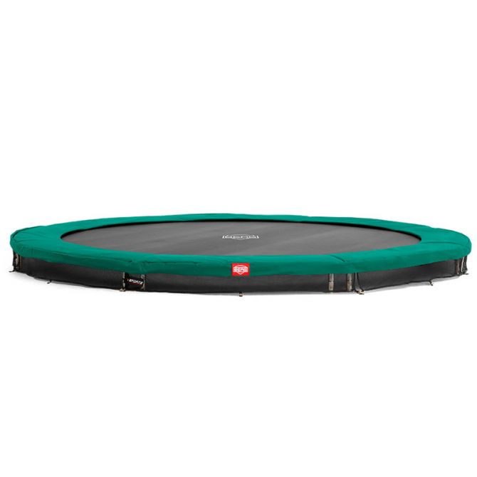 BERG CHAMPION 14ft trampoline on display - Outdoor Play Equipment