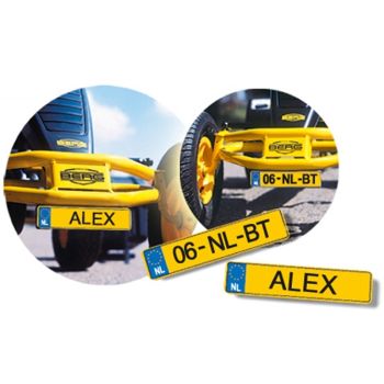 BERG Number Plate Kit