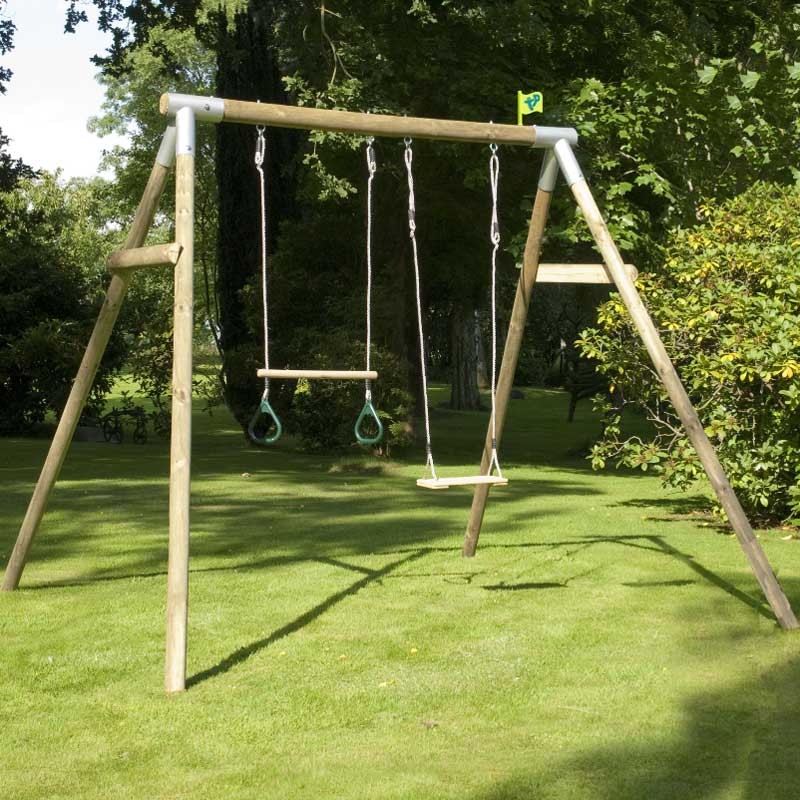 tp wooden swing set