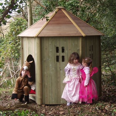 ALL OUT PLAY JUNGLE HUT ONLY 1145 Outdoor Play Equipment