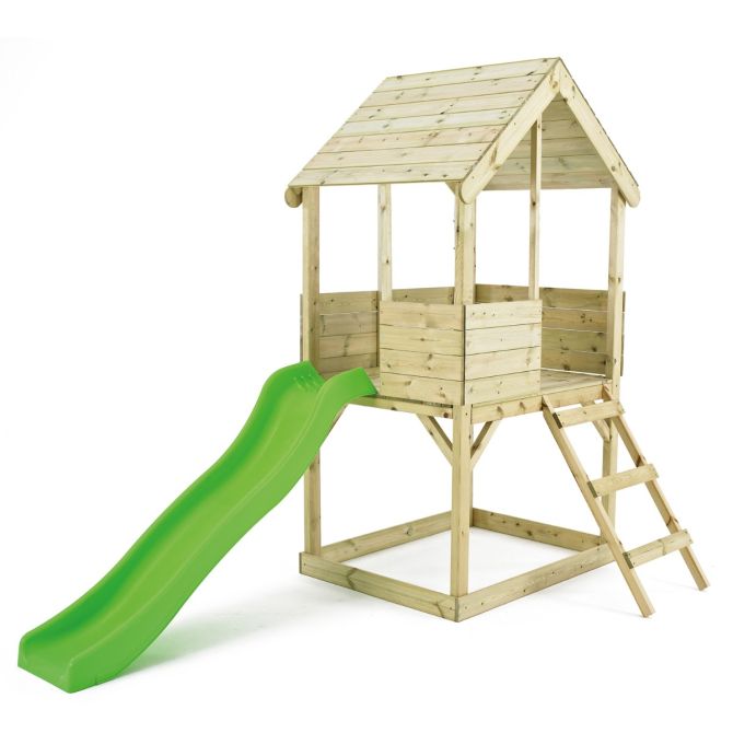 TP Wooden Multiplay Playhouse with Slide