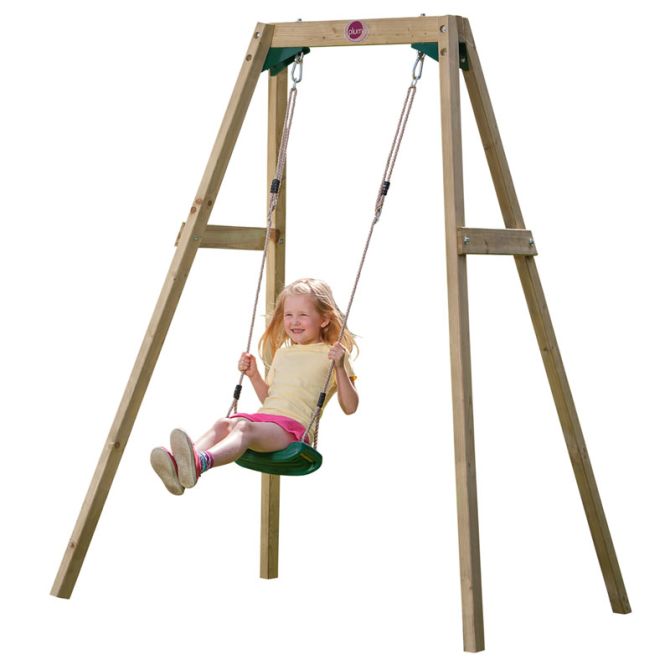 Single orders swing set wooden