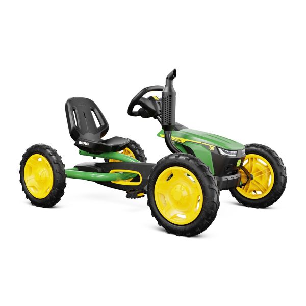 BERG Buddy John Deere Go Kart with brake free wheel and air tyres - 8715839100419