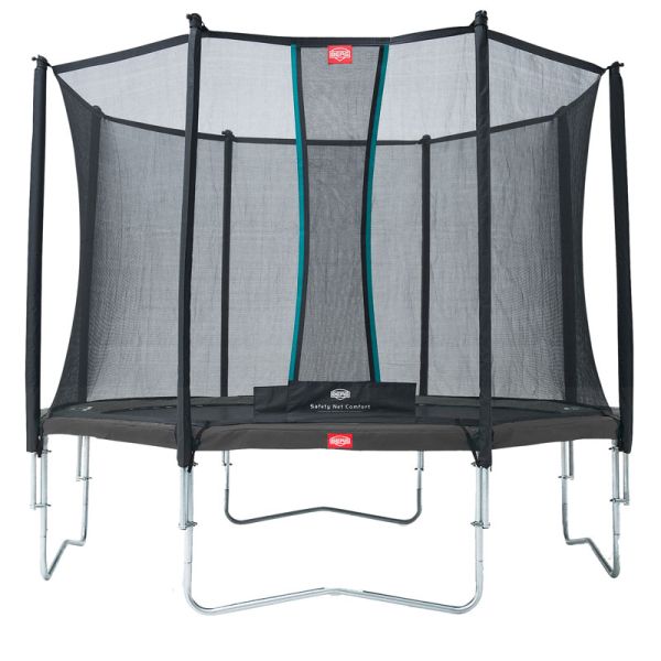 BERG Favorit Regular 430 14ft Grey + Safety Net Comfort - 8715839062168