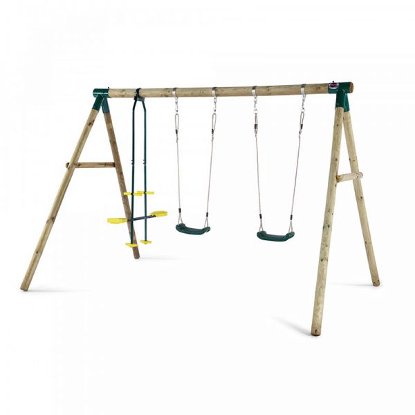 Plum Colobus swing set