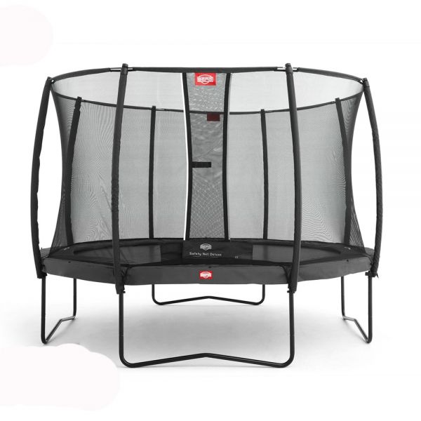 BERG Champion Grey 380cm (12.5ft) with safety net Deluxe - 8715839072013