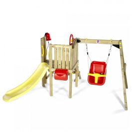 PLUM TODDLERS TOWER WOODEN PLAY CENTRE Outdoor Play Equipment